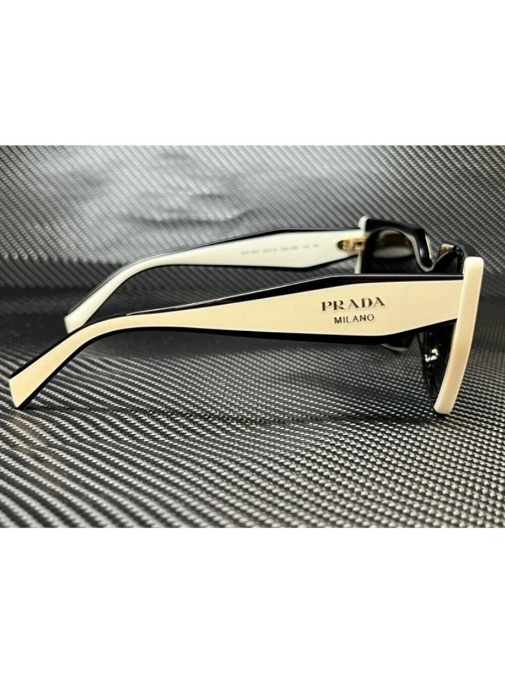 New PRADA Women Black Talc Sunglasses 54- 19- 140 - Picture 2 of 5